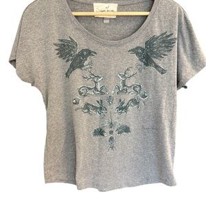 Salgato Fenwick M EUC  Animal Graphic Short Sleeve Tee